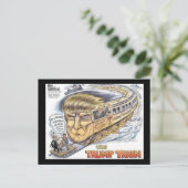 Carte postale NON Vote sans Trump (Debout devant)