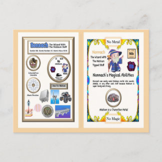Carte Postale Nonnach - Niobium Trading Card