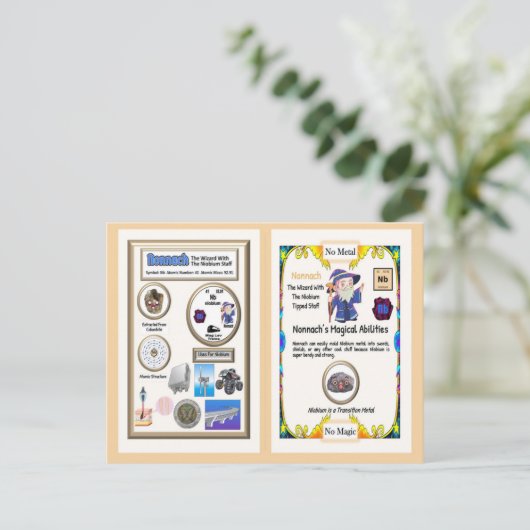 Carte Postale Nonnach - Niobium Trading Card (Debout devant)
