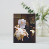 Carte Postale Nonne qui s'occupe d'un enfant malade (Debout devant)