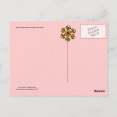 CARTE POSTALE NORA CYBER WARRIOR (Dos)