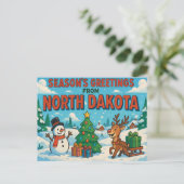 Carte postale NORD DAKOTA (Debout devant)