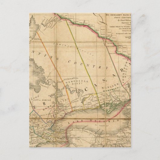 Carte Postale Nord du Canada (Devant)