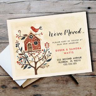 Carte Postale Nordic Style Moving Faire-part - Sca