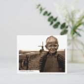 Carte Postale nordiste par nature (Debout devant)