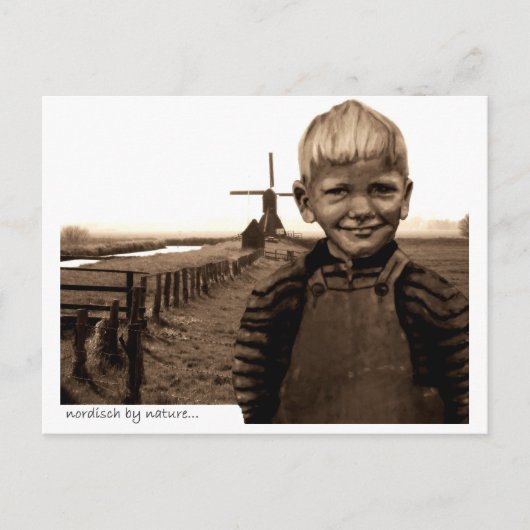 Carte Postale nordiste par nature (Devant)