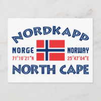 Carte postale NORDKAPP Norvège