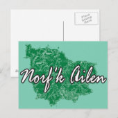 Carte Postale Norf'k Ailen (Devant / Derrière)