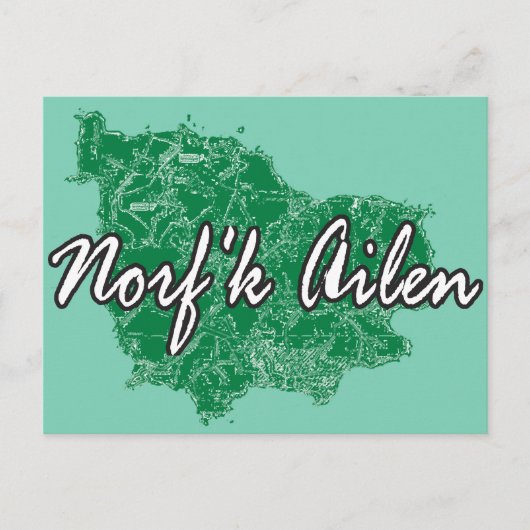 Carte Postale Norf'k Ailen (Devant)