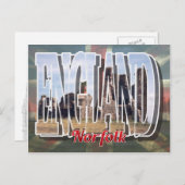 Carte postale Norfolk, Angleterre (Devant / Derrière)