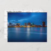 Carte Postale Norfolk City Skyline (Devant / Derrière)