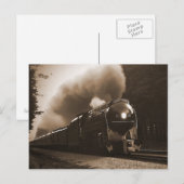 Carte Postale Norfolk et Western 611-L'Esprit de Roanoke (Devant / Derrière)