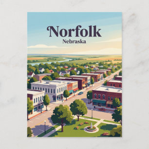 Carte Postale Norfolk, Nebraska
