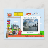 Carte Postale Norfolk, VA ! Vue Habor (Devant)