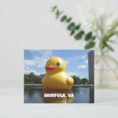 Carte Postale Norfolk, Virginie (Canard) (Debout devant)