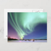 Carte Postale Norhtern Lights Alaska (Devant / Derrière)