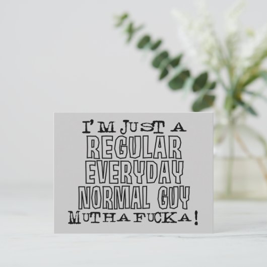 Carte Postale Normal Guy (Debout devant)