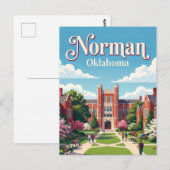 Carte Postale Norman Oklahoma (Devant / Derrière)