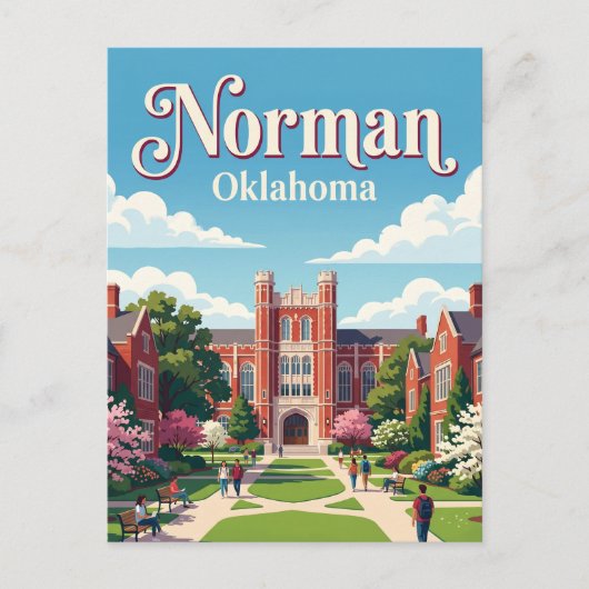 Carte Postale Norman Oklahoma (Devant)