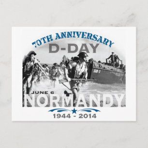 Carte Postale Normandie 70e anniversaire du jour J