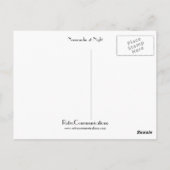 Carte Postale Normandie à la nuit (Dos)