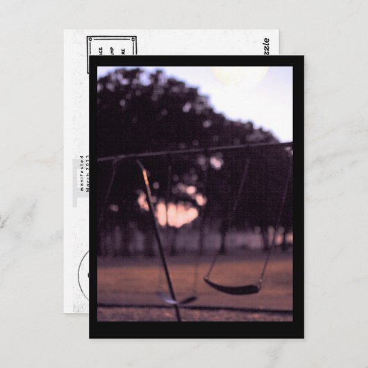 Carte Postale NORMAN'S Moon Swings VISION (Devant / Derrière)