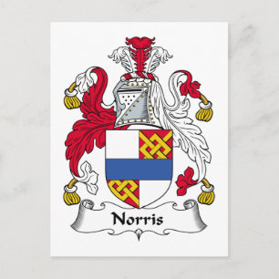 Carte Postale Norris Family Crest