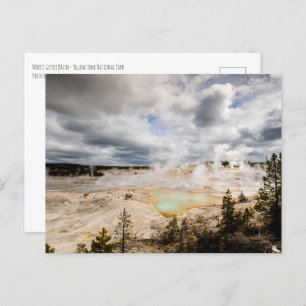Carte Postale Norris Geyser Basin Yellowstone