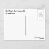 Carte Postale North Beach (Dos)