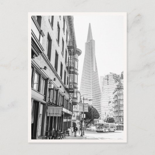 Carte Postale North Beach San Francisco Transamerica & Muni (Devant)