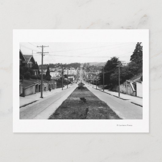 Carte Postale North Bend, Oregon Town View Photographie (Devant)