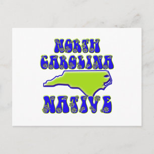 Carte Postale North Carolina Native