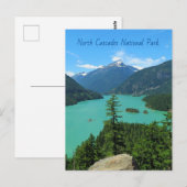 Carte Postale North Cascades National Park Washington Scenery (Devant / Derrière)