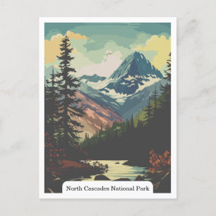 Carte Postale North Cascades National Park, Washington USA