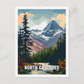 Carte Postale North Cascades National Park Washington USA (Devant)