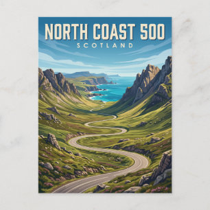 Carte Postale North Coast 500 Écosse