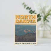 Carte Postale North Dakota Mountain View (Debout devant)