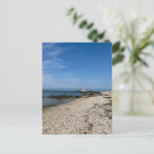 Carte Postale North Fork Sound Custom-Cut Vinyl Sticker (Debout devant)