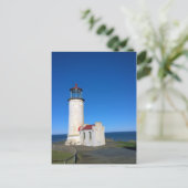 Carte Postale North Head Lighthouse, Cape Disappointment, WA (Debout devant)