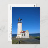 Carte Postale North Head Lighthouse, Cape Disappointment, WA (Devant / Derrière)