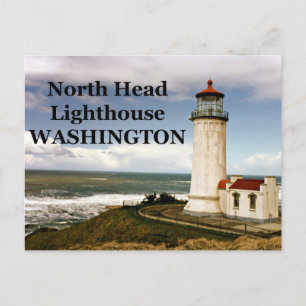 Carte Postale North Head Lighthouse, Washington Postcard