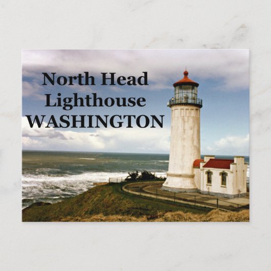Carte Postale North Head Lighthouse, Washington Postcard (Devant)