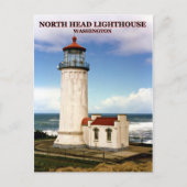 Carte Postale North Head Lighthouse, Washington Postcard (Devant)