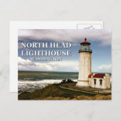 Carte Postale North Head Lighthouse, Washington Postcard (Devant / Derrière)