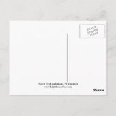 Carte Postale North Head Lighthouse, Washington Postcard (Dos)