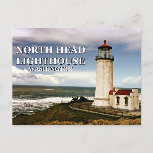 Carte Postale North Head Lighthouse, Washington Postcard (Devant)