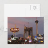 Carte postale North Las Vegas Strip Sunset 2006 (Devant / Derrière)