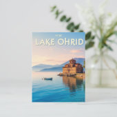 Carte Postale North Macedonia Lake Ohrid Travel (Debout devant)
