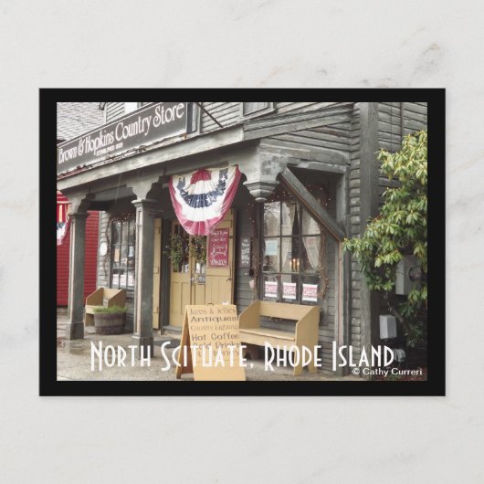 Carte Postale North Scituate, Rhode Island (Devant)