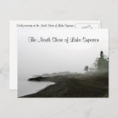 Carte postale North Shore of Lake Superior (Devant / Derrière)